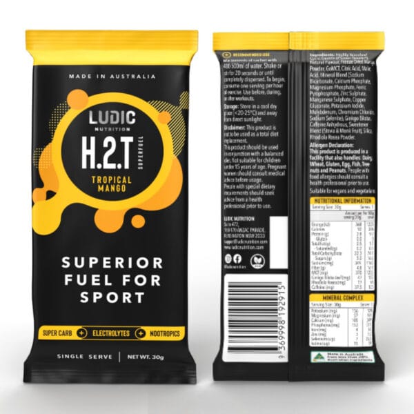 Ludic Nutrition H.2.T SuperFuel - Training & Race Fuel - Image 5