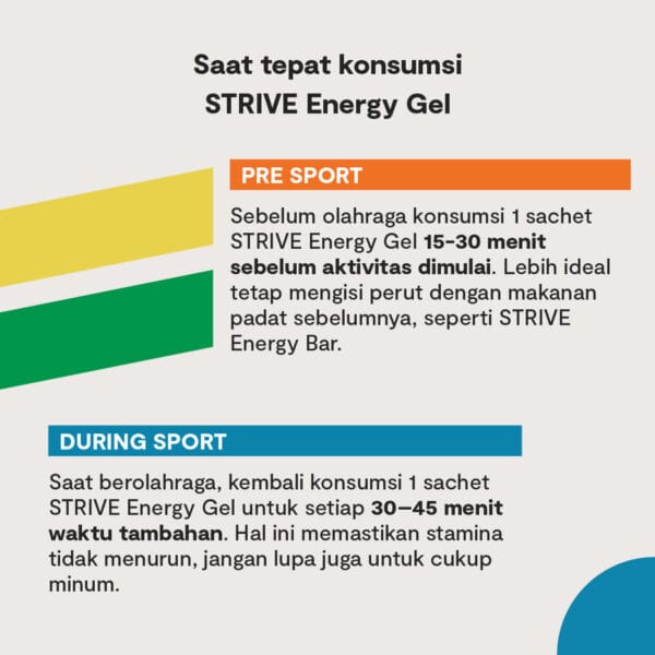 Strive Energy Gel Rasa Nanas 24gr / Suplemen Olahraga Fitness - Image 4