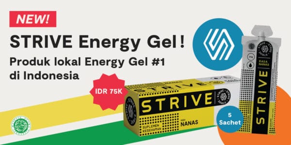 Strive Energy Gel Rasa Nanas 24gr / Suplemen Olahraga Fitness - Image 5