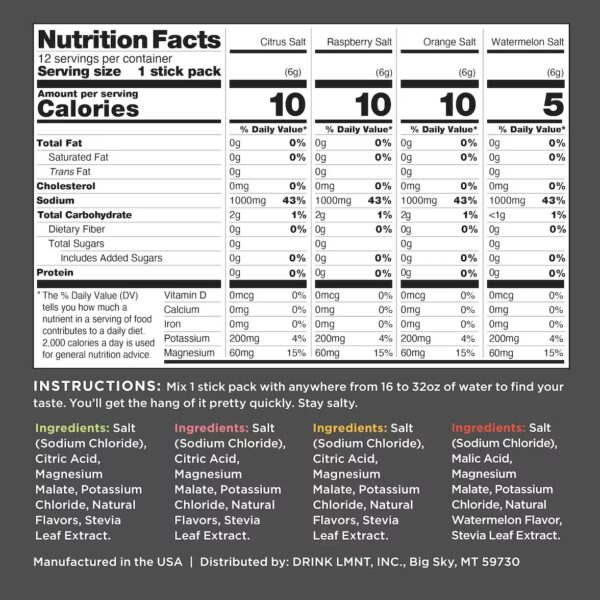LMNT Zero-Sugar Electrolytes - Image 2