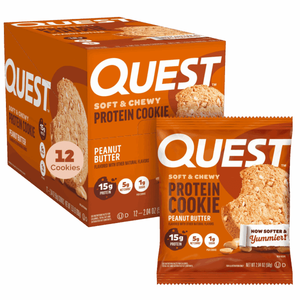 Quest Protein Cookies Box of 12 pc