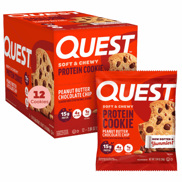 Quest Protein Cookies Box of 12 pc - Image 2