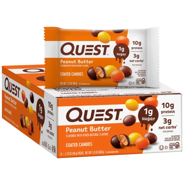 Quest Coated Candies Box of 12