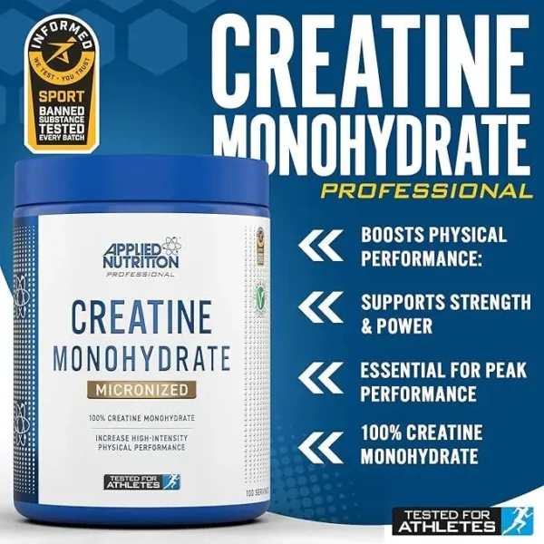 Applied Nutrition Creatine Monohydrate (250g) - Image 2