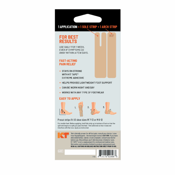 KT Health Plantar Fasciitis Tape - Image 3