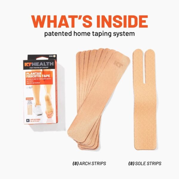 KT Health Plantar Fasciitis Tape - Image 4