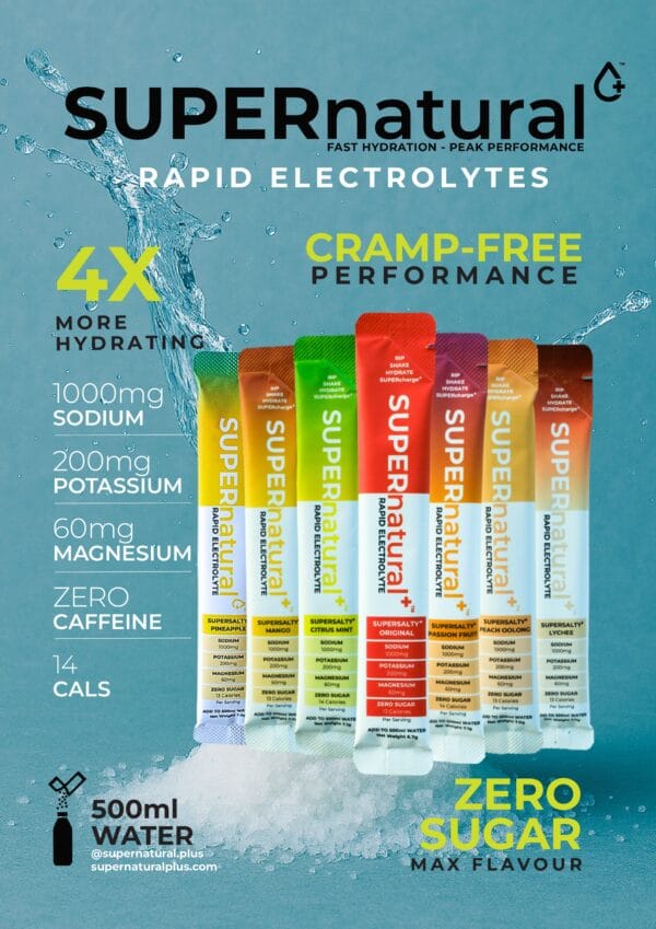 SUPERnatural+ SUPERSALTY - Rapid Electrolytes