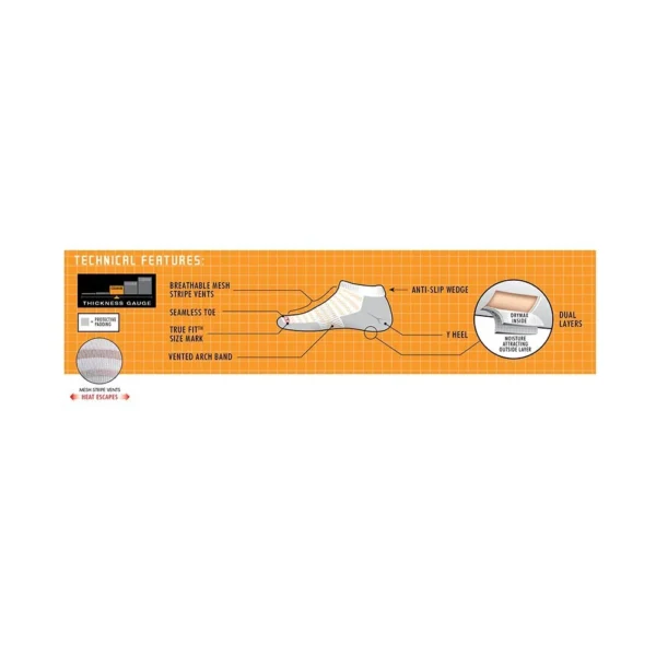 Drymax Running Lite - Mesh - No Show Tab - Black - Image 3