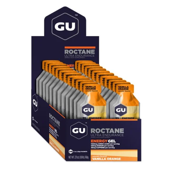 GU Energy Roctane Energy Gel Box of 24pc
