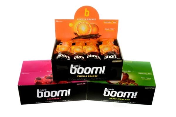 Carb Boom! Energy Gels Box of 24pc