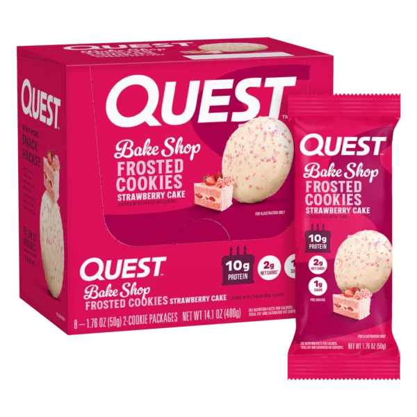Quest Frosted Cookies Box of 8 - Image 3