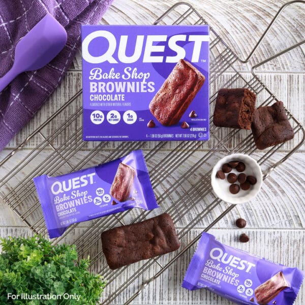 Quest Bake Shop Chocolate Brownies - Image 4