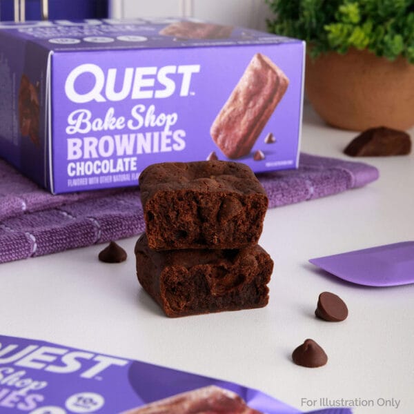 Quest Bake Shop Chocolate Brownies - Image 5
