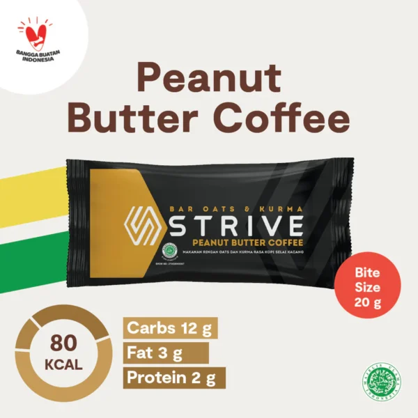 STRIVE ENERGY BAR - BITE SIZE 1 Box Isi 5pcs @20gr - Image 5