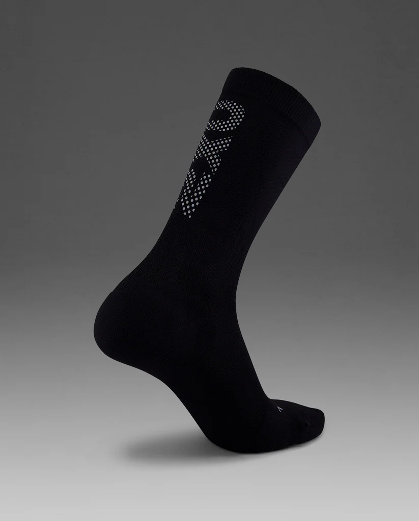 2XU Vectr Reflective Crew Sock - Image 6